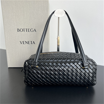 bottega veneta let's go intreccio leather shoulder bag #796258